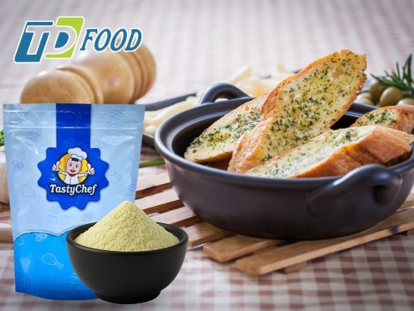 Bột gia vị bơ tỏi từ TD FOOD